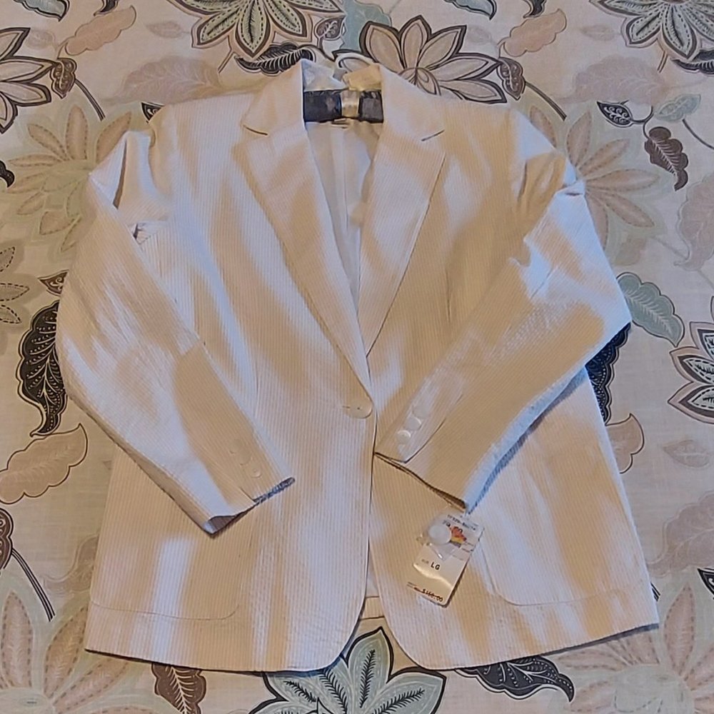 Never Worn, New With Tags Pendleton Seersucker Blazer